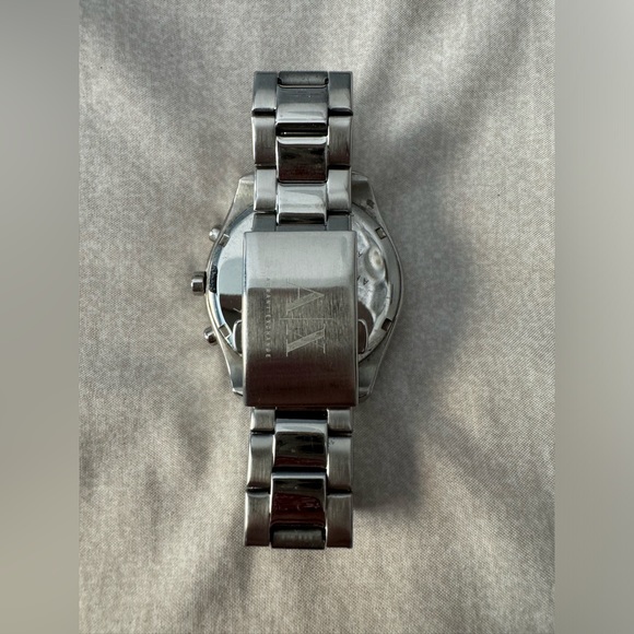 Armani Exchange Silver Chronograph Watch - Picture 3 of 5